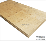 Пол для контейнеров (хвойная фанера) 21*1200*2400 мм (сорт 3/3) | Container Flooring Plywood